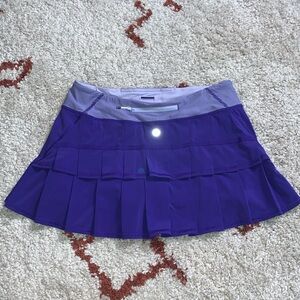 Lululemon- Size 8- Pace Setter Skirt- Bruised Berry/Purple